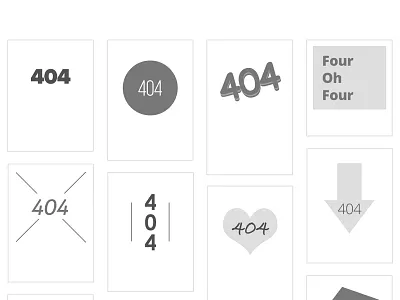 404 404 css error flat fun mockup page web web design website wireframe