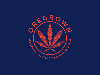 Oregrown Leaf illustration leaf marijuana stay lifted