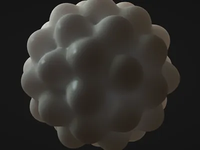 Raspberry c4d cloner materials mograph specular