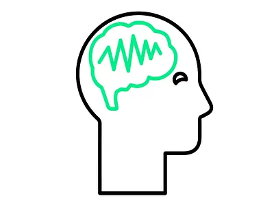 Brain Activity brain green happy human