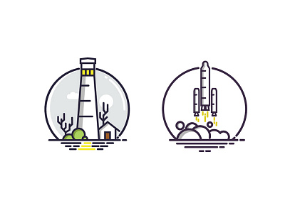 Iconic Illustrations design graphics icons illustrations mobile web