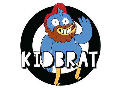 kidbrat band bird logo punk slop punk