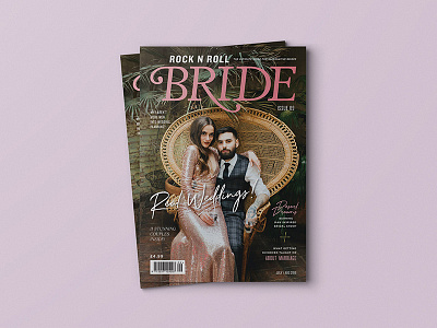 Rock n Roll Bride Magazine editorial print