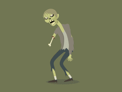 Walkcycle Zombie animation walkcycle zombie