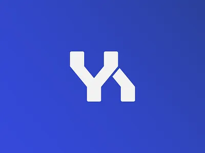 YH monogram branding broker brokerage concept identity logo logomark monogram