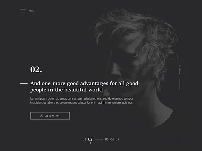 O'key Dives Website art black clean fashion fullscreen minimal ui ux web website white