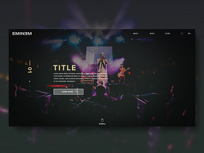 Daily UI #003 challenge daily dailyui landing landing page ui
