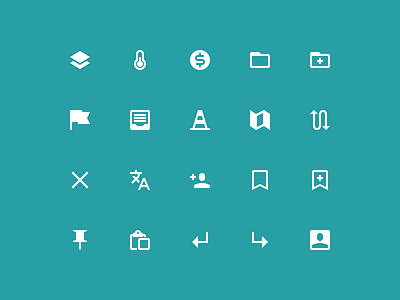 Zondicons update 20px icon set icons update zondicons