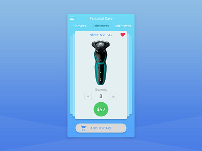 Product Screen for E-Commerce App android app cart ecommerce ios order payment price product shop ui ux