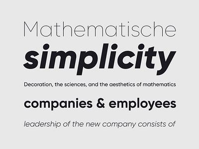 Gilroy #4 design font type typeface typography