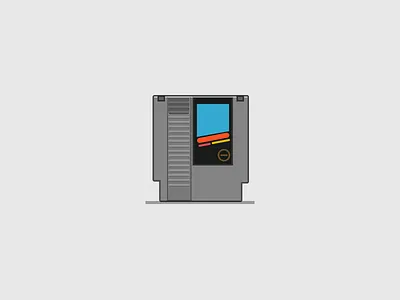 Nes Cartridge 80s cartridge nes nintendo retro vector videogames