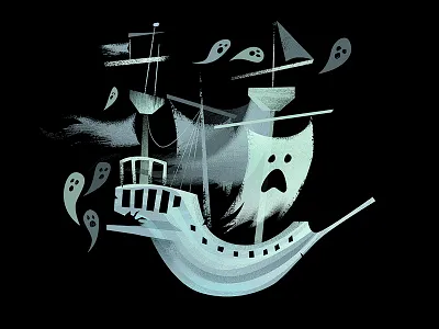 Ghost Ship boo tiny ships