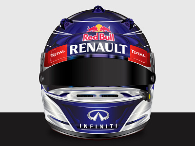 Helmet cars detail f1 graphic design helmet racing red bull vector