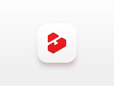 Tamash iOS app icon app arrow icon ios logo mobile play red ui video