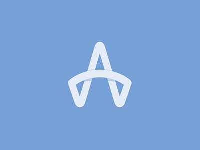 Brandmark exploration: "A" theme app brandmark icon jay moore logo thirsty vector