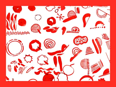 Drawings abstract colors conceptual delicious fun read shapes watercolor