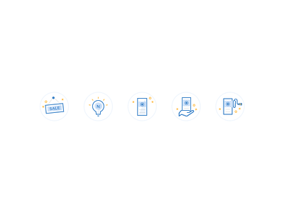 Tips icon blue icon sketch tips