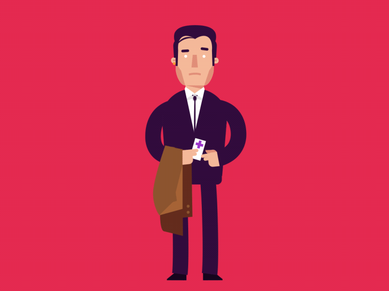 Travolta 2d 404 animation character motiongraphics travolta