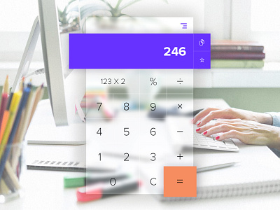 Daily UI #004 calculator challenge daily dailyui ui