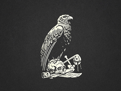 »ExLibris« Illustration ... ex libris illustration vector graphic