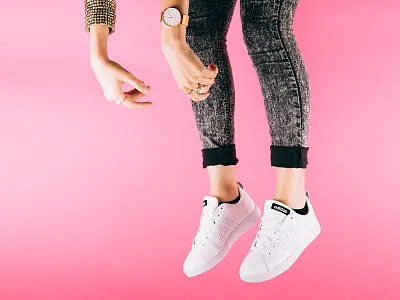 Hanging Out adidas cluse photography pink