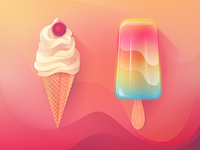 Ice cream cartoon ice ice cream illustration tolstovbrand vector