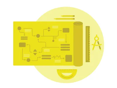 Program Illustrations--Blueprint blueprint drawing supplies illustration