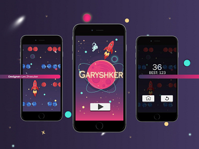 Garyshker | game app game design mobile app