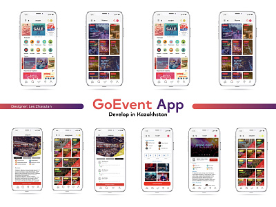 GoEvent App mobile app uiux