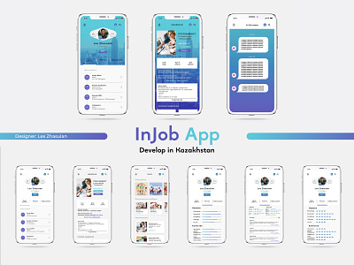 InJob App mobile app uiux