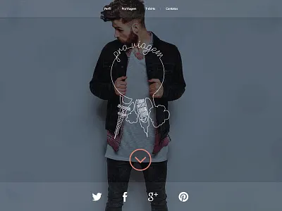 Pra Viagem brand pra viagem t shirt visual identity