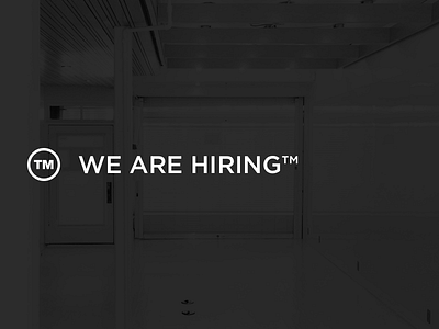 WE ARE HIRING™ hiring