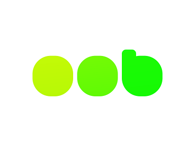 OutOfBounds Logomark (Final) brand flat logo logomark minimalist oob simplistic