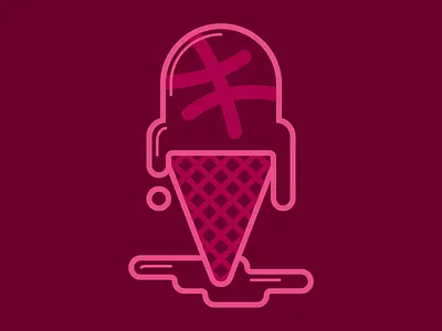 I-scream for Dribbble