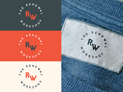 The Renewal Workshop apparel branding identity lifestyle the renewal workshop trw