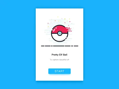 Elf Ball color page ui