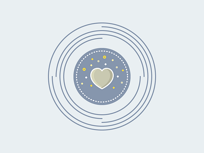 Heart Icon color heart icon infographic love vector