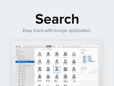 Iconjar application app application background icon icon54 iconjar keyword laptop search svg