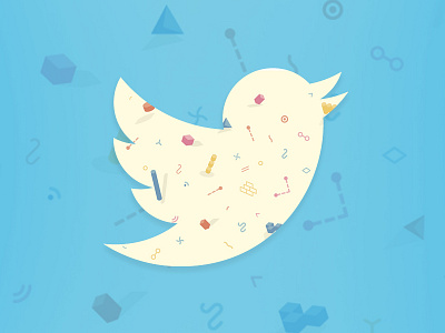 Twitter candy logo appicon icon logo social twitter ui ux
