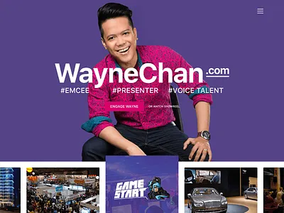 Personal emcee personal single page