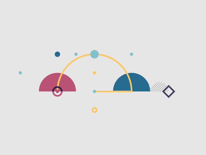 Abstract Cloud by Seth Eckert for The Furrow on Dribbble