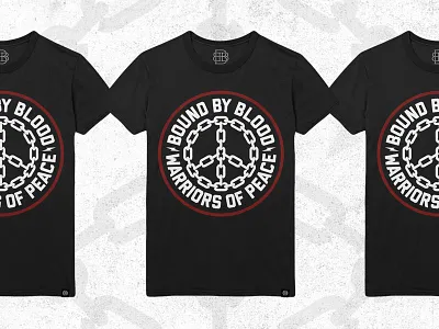 Peace Chain T-Shirt bound by blood chain clothing paece streetwear t shirt