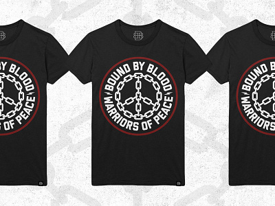 Peace Chain T-Shirt bound by blood chain clothing paece streetwear t shirt