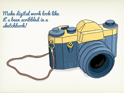 Doodle Camera brush brushes doodle illustrator scribble sketch