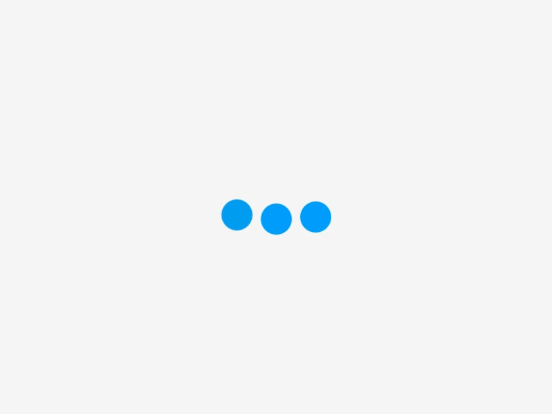 Dot Loader animation design interface material design motion ui
