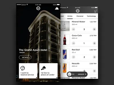 Restaurant App Order and List app order qr restaurant