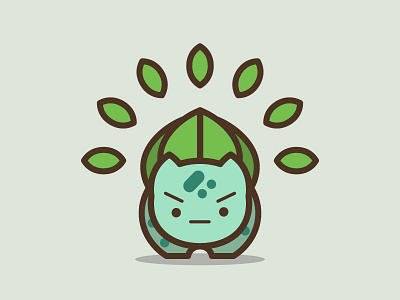 Bulbasaur - Pokemon Playoff bulbasaur illustration pokemon pokemon go starter