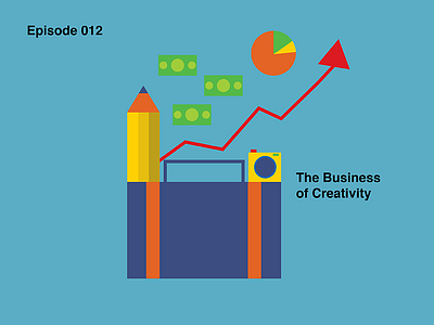 Creative Honey Ep 012 business color creative creativity editorial fun money podcast shape vector