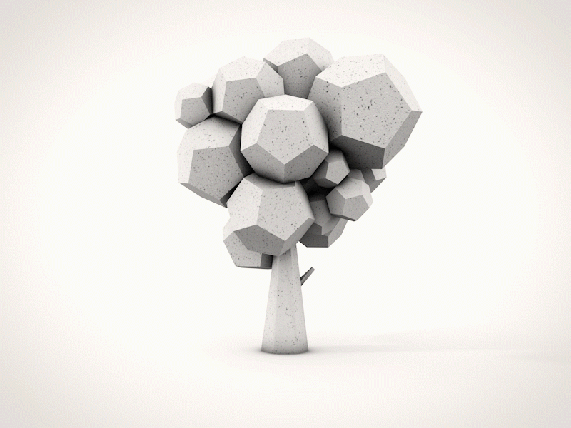 Treeeeee cinema4d lowpoly