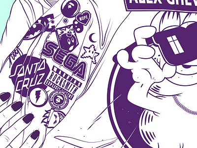 rematch alexghevara bape cruz dc garfield outline santa sega stroke thehundreds trazo vector